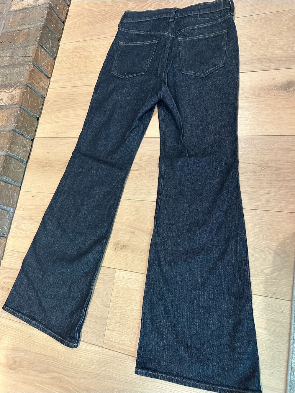 J Crew High-Rise ‘96 Flare Dark Wash Jeans - Picture 8 of 8